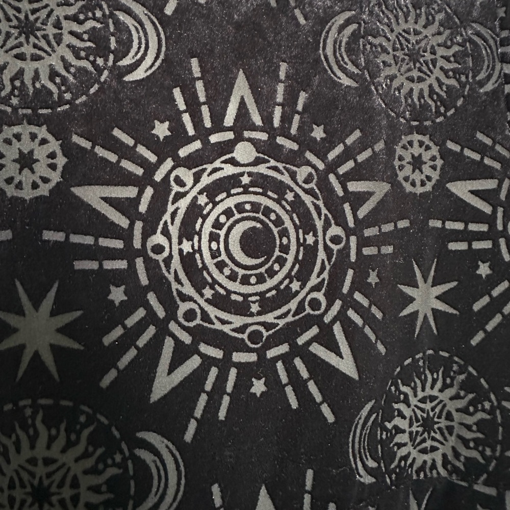 Killstar Black Burnout Patterned Mini Dress Size 4XL - Picture 7 of 11